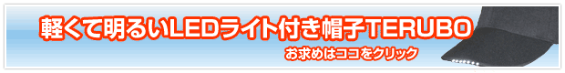 �y���Ė��邢LED���C�g�t���L���b�v